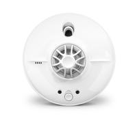 FireAngel HW1-R Mains Powered Heat Alarm for Kitchen with 9V Battery Backup, Hardwired Heat Fire Alarms for Home, Attic, Garage, White, 1-Pack