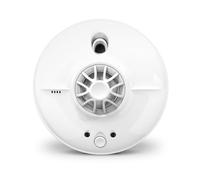 FireAngel HW1-R Mains Powered Heat Alarm for Kitchen with 9V Battery Backup, Hardwired Heat Fire Alarms for Home, Attic, Garage, White, 1-Pack