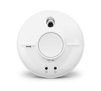 FireAngel Mains Smoke Alarm - SW1-R Mains Powered Optical Smoke Detector with Backup Battery - Wired, Interlinked Smoke Alarms for Home with Test But