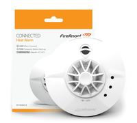 FireAngel Pro Connected Smart Kitchen Heat Alarm, Mains Powered With Wireless Interlink And 10 Year Life, FP1740W2-R