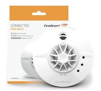 FireAngel Pro Connected Smart Kitchen Heat Alarm, Mains Powered With Wireless Interlink And 10 Year Life, FP1740W2-R