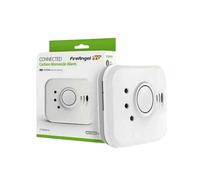 FireAngel Pro Connected Smart Carbon Monoxide Alarm, Battery Powered with Wireless Interlink and 10 Year Life, FP1820W2-R
