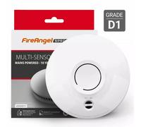 FireAngel SM-SN-1 Mains Powered Multi-Sensor Smoke Alarm with 10 Year Battery Lithium Back-up