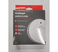 FireAngel Optical Smoke Alarm with Escape Light - FA6611-R 10-Year Smoke Alarms for Home with 3-Year Replaceable Batteries - Early Smoke Detector Fire Alarm - ST-623E Replacement - White