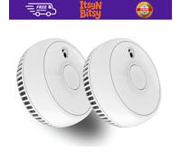 FireAngel SB1-TP-R Smoke Alarm, 2 Pack