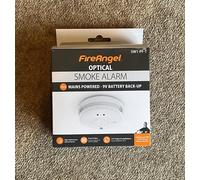 FireAngel Smoke & Heat Detection Alarm Mains Powered 9V Battery Backup SW1-R