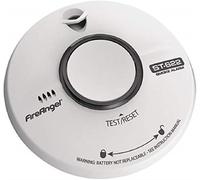 FireAngel ST-622T Thermoptek Smoke Alarm - 10 Year Sealed Lithium Battery,...