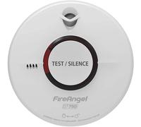 FireAngel ST-750T Thermoptek Smoke Alarm - 10-Year Sealed Battery, BS EN14604:2005 Certified, Smart Silence, Toast-Proof