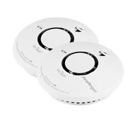 Fireangel Tst-622Q Thermistor Smoke Alarm With 10-Year Lifetime Battery, Pack Of 2