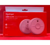 FireAngel SB1-TP-R Smoke Alarm, 2 Pack