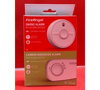 FireAngel Smoke and Carbon Monoxide Alarm 2-Pack - SB1-R Toast Proof Optical Smoke Alarm for Home and FA3313 10-Year Life Carbon Monoxide Detector with Replaceable Batteries - CO and Fire Safety Set