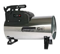FIREBALL 1602DV Propane Space Heater - Stainless Steel SIP Multi One Size