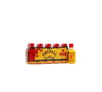 Fireball - Cinnamon Miniatures 10 x 5cl - Whisky Liqueur 5cl x 10 33% ABV