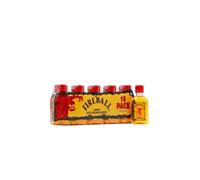 Fireball - Cinnamon Miniatures 10 x 5cl - Whisky Liqueur 5cl x 10 33% ABV