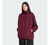 Adidas Originals Firebird Adilenium Full Zip Sweatshirt Red M Woman