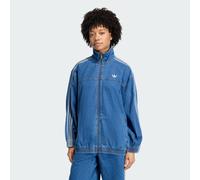 Adidas Originals Firebird Adilenium Denim Full Zip Sweatshirt Blue S Woman