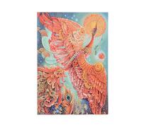 Firebird (Birds of Happiness) Midi Unlined Hardback Journal (Elastic Band Closure) (Bird of Happiness)