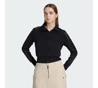 Adidas Originals Firebird Lace Full Zip Sweatshirt Black S Woman