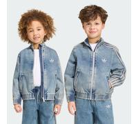 Adidas Originals Firebird Loose Track Denim Jacket Blue 5-6 Years Kids