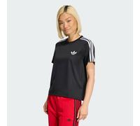 Adidas Originals Firebird Short Sleeve T-shirt Black L Woman