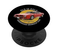 Firebird TransAm American Muscle Old is Gold PopSockets Adhesive PopGrip