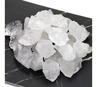 FIREBOOMOON 2lb/950g Rough Natural Clear Quartz Stone Raw Stone Gemstone Crystal Rock for Cabbing,Tumbling,Cutting,Polishing,Lapidary,Wire Wrapping,Healing Reiki,Jewelry Making,Decoration(White)