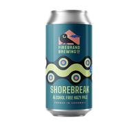 Firebrand Brewing Co Shorebreak - Alcohol Free Hazy Pale, Case of Six Cans