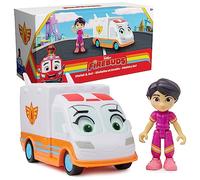 Firebuds Disney Fire Friends Interactive Ambulance Purple & Axl with Eye Movements