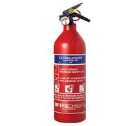 Firechief Core ABC Powder Fire Extinguisher 1kg - Small Fire Extinguisher Quick and Easy to Use - Multipurpose Use - Kitemark Certified to BS EN 3 - CXP1 Model