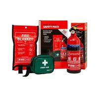 Firechief Home & Travel Dry Powder Fire Safety Kit