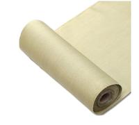 Firechief Hot Works Welding Blanket Medium Duty 25m Roll - Dual-Sided Vermiculite Fiberglass Cloth, Heat Resistant to 850°C, Fire Resistant Mat with Kevlar Stitching & Eyelets