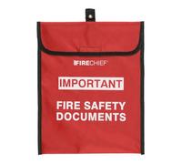 Firechief HSDA4 Soft Pack Document Holder, A4, Red