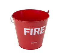 Firechief MFB1 Metal Fire Bucket, Red