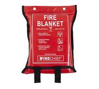 Firechief SVB3/K100-P Premium Kitemarked Fire Blanket | Large Fire Blanket (1.2 m x 1.8 m) | Suited To Use In Kitchen, Study, Garage, Caravan