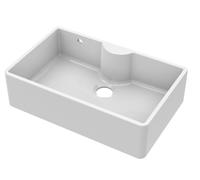 Fireclay Single Bowl Butler Kitchen Sink with Tap Ledge- 220 x 500 x 795mm