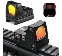 FIRECLUB Airsoft RMR style Mini Red Dot Sight Black w/Side ON/OFF switch
