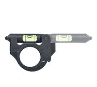 FIRECLUB Tactical Rifle Scope Mount Sights for 25.4/30mm Riflescope Tubes Bubble Spirit Level Hunting Accessories (black)