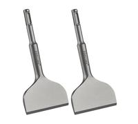 Firecore 2Pcs SDS Plus Chisel 3-In Wide Cranked Angled Bent Tile Removal Chisel Tool(3" X 6.5") FS18365