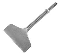 Firecore 4-inch Wide Air Chisel Bit, 0.401 Inch Shank Tile & Thinset Scaling Chisel Thinset Scraper Wall and Floor Scraper Tile Remover Work with Air Hammer (4" X 7.5")