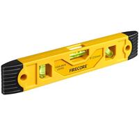 Spirit Level, Firecore Small Spirit Level, Level Tool, Magnet Torpedo Level with 3 Bubble 45°,90°,180°, 230mm/9Inch - FSL230PC