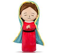 Firecos Virgin of Guadalupe Plush Doll, Stuffed Soft Toy Virgin Mary Doll, Christ Religious Toys for Children, Christening Easter Gifts (Our Lady of Guadalupe)