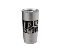 Fired Up, Ready to Go Obama Protest Chant Stainless Steel Insulated Tumbler