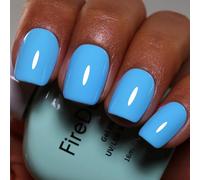 Firedeep Blue Gel Polish,16ML Bright Blue Color Soak Off UV LED Gel Nail Polish Nail Art Starter Manicure Salon DIY at Home 1Pcs (1108)