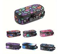 FIREDOG Odor Smell Proof Stash Bag Odor Proof Storage Case Container with Combination Lock Mushroom