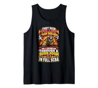 Firefighter Academy Graduate Burn Room Tank Top