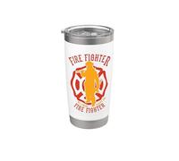 Firefighter All Equal Except The Firefighter Stainless Steel Insulated Tumbler