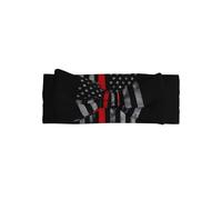Firefighter Axe Red Line Flag Print Baby Bow Headband â€“ Gift for Newborns, Perfect for Infant, Girls â€“ Sweet Princess Hair Accessories
