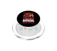 Firefighter Because Superhero Job Title Fireman Firefighters PopSockets PopGrip for MagSafe
