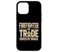 Firefighter By Trade Saved By Grace Faith Case for iPhone 12 mini