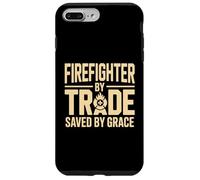 Firefighter By Trade Saved By Grace Faith Case for iPhone 7 Plus/8 Plus